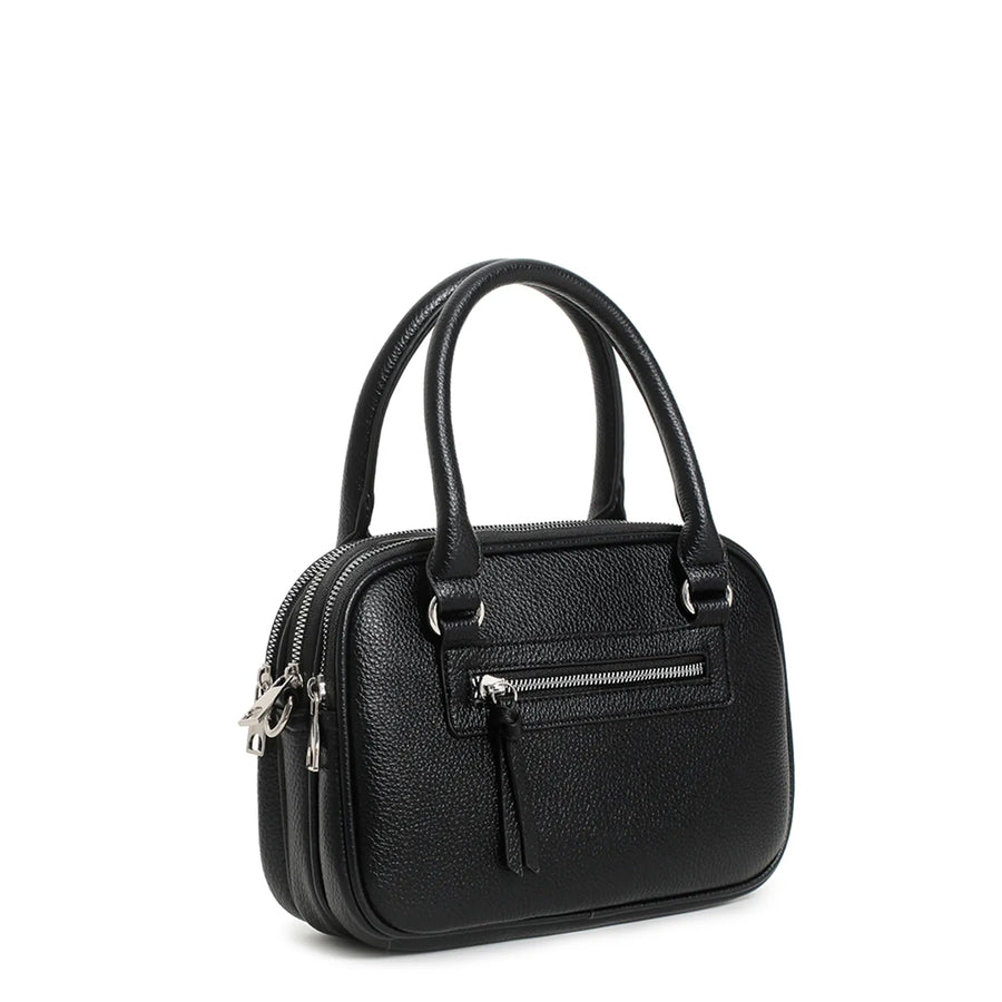 Borsa Boston Donna in Ecopelle Morbida, Stile Street
